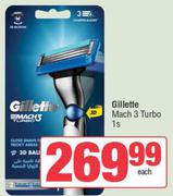 Gillette Mach 3 Turbo-1s Each