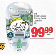 Bic Soleil Escape Eucalyptus & Jasmine-2s Each