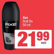 Axe Roll On-50ml Each