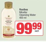 African Extracts Rooibos Micellar Cleansing Water-400ml Each