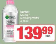 Garnier Micellar Cleansing Water-400ml Each