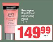 Neutrogena Bright Boost Resurfacing Polish-75ml Each