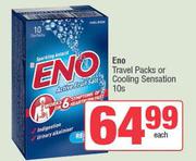 Eno Travel Packs Or Cooling Sensation-10s Each