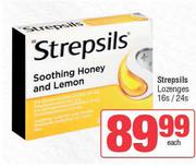 Strepsils Lozenges-16s/24s Each