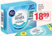 Lil-Lets Tampons Assorted Sizes-Each