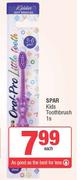 Spar Kids Toothbrush-1s Each