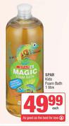 Spar Kids Foam Bath-1L Each