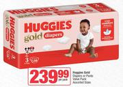 Huggies Gold Diapers Or Pants Value Pack Assorted Sizes-Per Pack