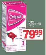 Calpol Paediatric Syrup-100ml Each