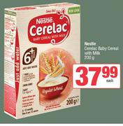 Nestle Cerelac Baby Cereal With Milk-200g Each