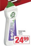 Handy Andy Cream-750ml Each
