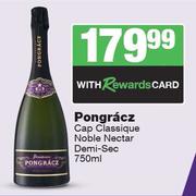 Pongracz Cap Classique Noble Nectar Demi Sec-750ml