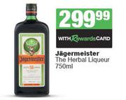Jagermeister The Herbal Liqueur-750ml