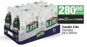 Castle Lite Handies-24 x 330ml Per Case