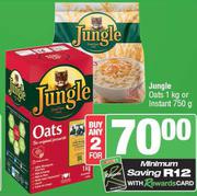 Jungle Oats 1Kg Or Instant 750g-For Any 2