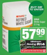 Spar White Sugar-2.5Kg