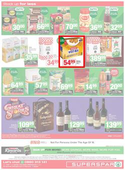 SUPERSPAR Western Cape : Super Savings (22 July - 06 August 2025), page 40