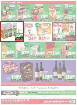 SUPERSPAR Western Cape : Super Savings (22 July - 06 August 2025), page 40