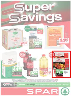 SUPERSPAR Western Cape : Super Savings (08 July - 21 July 2025), page 1