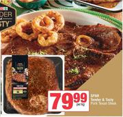 Spar Tender & Tasty Pork Texan Steak-Per Kg