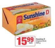 Sunshine D Original Brick-500g Each