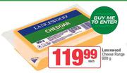 Lancewood Cheese Range-900g Each
