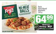 Fry's Plant Based Meatballs-240g Each