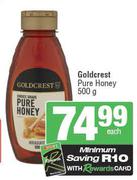 Goldcrest Pure Honey-500g Each