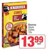 Knorrox Stock Cubes-12s Each