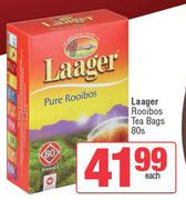 Laager Rooibos Teabags-80s Each