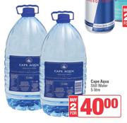 Cape Aqua Still Water-For 2 x 5L