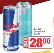 Red Bull Energy Drink-For 2 x 250ml