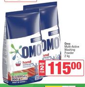 Omo Multi Active Washing Powder-For 2 x 2Kg