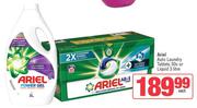 Ariel Auto Laundry Tablets 30s Or Liquid 3L-Each