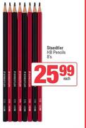 Staedtler HB Pencils-8s Each