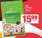 Spar Good Living Exam Pad 100 Page-1s Each