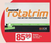 Mondi Rotatrim A4 Paper 500 Sheets-80g Each