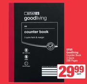 Spar Good Living Counter Book 3 Quire 288 Pages-Each