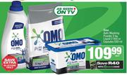 Omo Auto Washing Powder 3Kg, Liquid 2L Or Capsules 530ml-Each