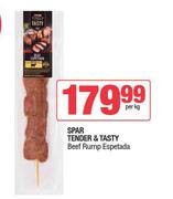 Spar Tender & Tasty Beef Rump Espetada-Per Kg