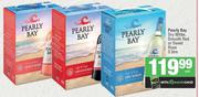 Pearly Bay Dry White, Smooth Red Or Sweet Rose-3L Each