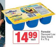 Parmalat Flavoured Low Dairy Snack-6 x 75g Each