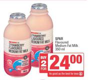 Spar Flavoured Medium Fat Milk-For 2 x 350ml