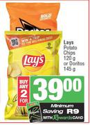 Lay's Potato Chips 120g Or Doritos 145g-For 2