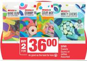 Spar Sweets Gums Or Jellies Assorted-For 2