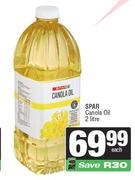 Spar Canola Oil-2L