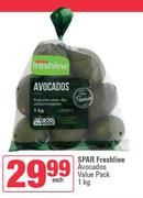Spar Freshline Avocados Value Pack-1Kg