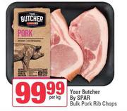 Your Butcher By Spar Bulk Pork Rib Chops-Per Kg
