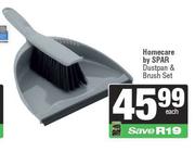 Homecare By Spar Dustpan & Brush Set