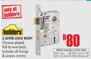 Builders 3 Lever Lock Body